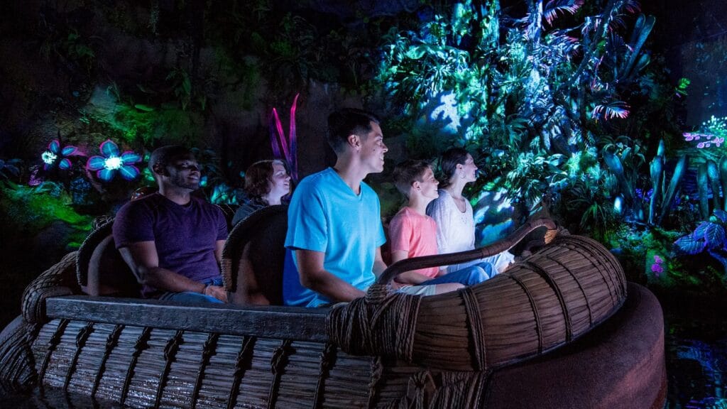 Na'Vi River Journey, an attraction at Pandora - the World of Avatar