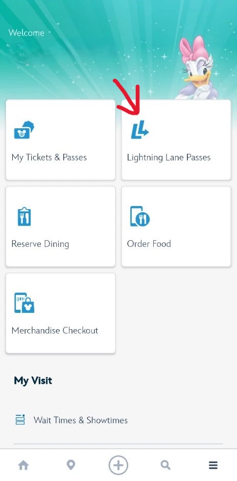 Disney World Lightning Lane Multi & Single Pass screenshot.