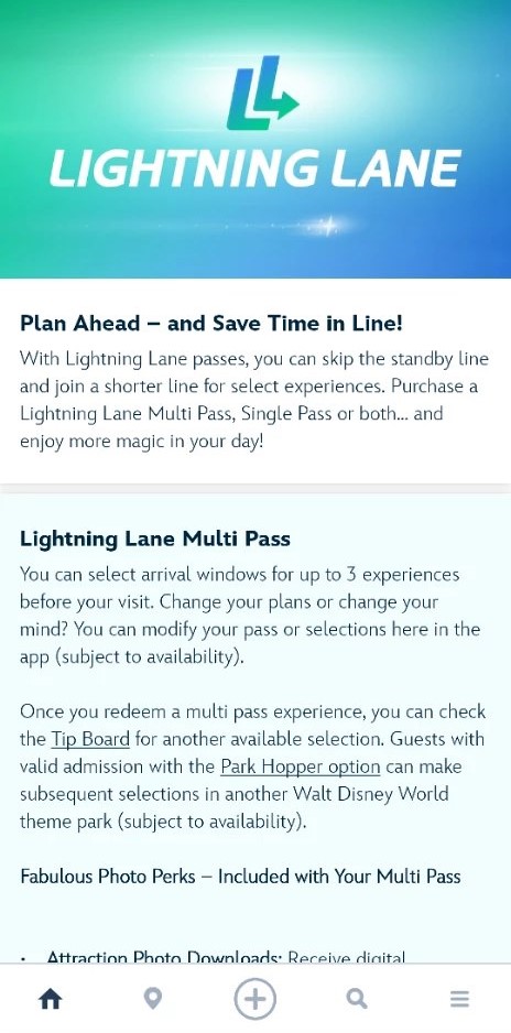 Disney World Lightning Lane Multi & Single Pass screenshot 4.