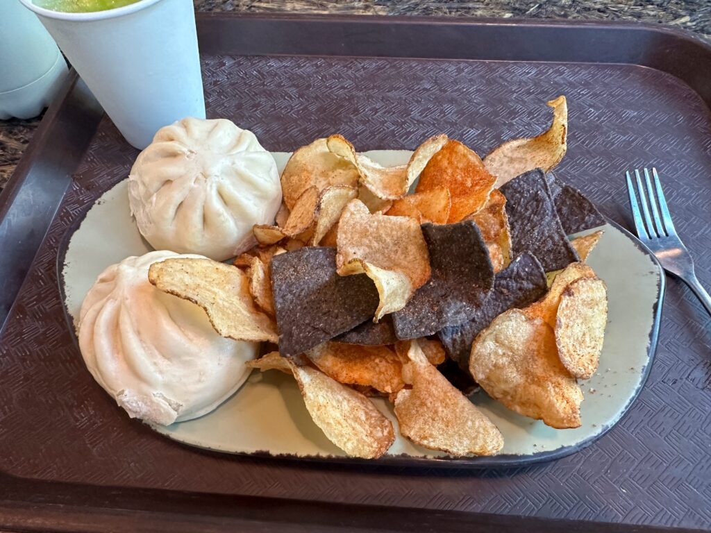 Cheeseburger pods in Satu'li Canteen in Animal Kingdom, Disney World