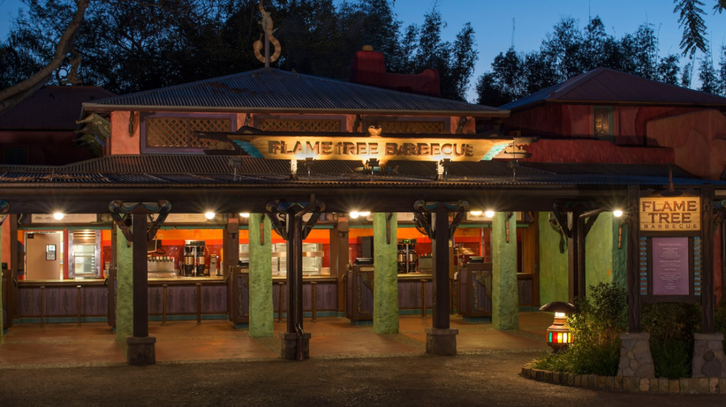 Flame Tree Barbecue, one of the best restaurants in Animal Kingdom, Disney World