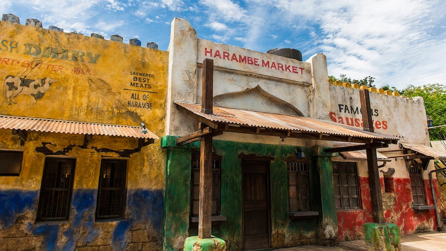 Harmabe Market Restaurant in Africa in Animal Kingdom, Disney World