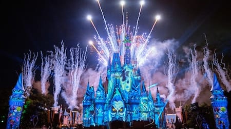 Mickey's Not-So-Spooktacular Fireworks Show at Magic Kingdom in Walt Disney World