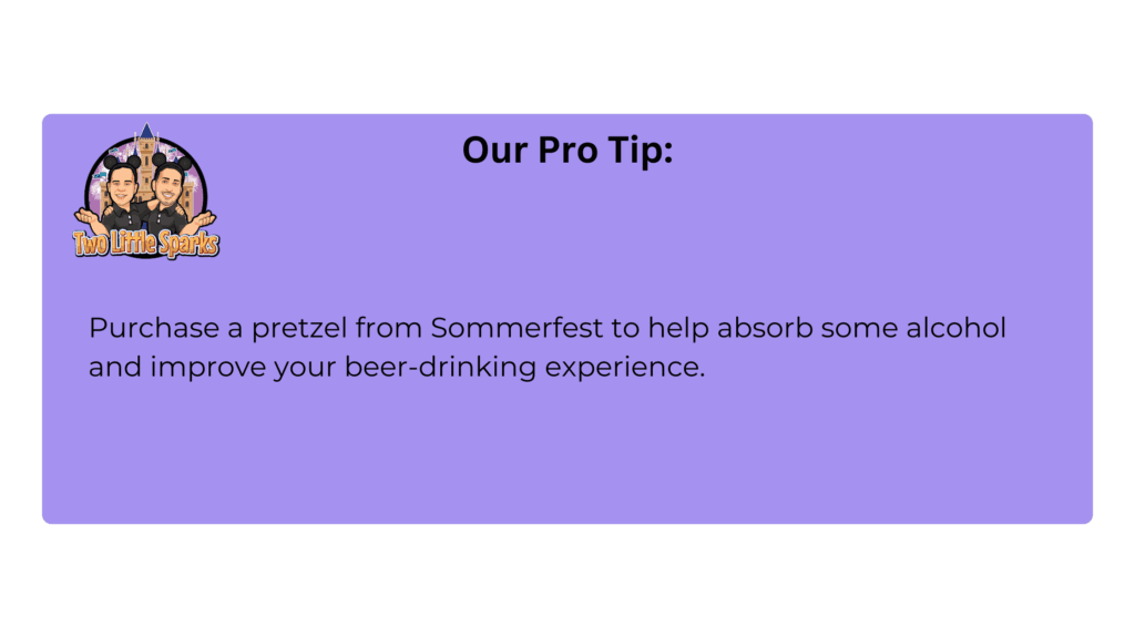 Our Drinking Around the World at Epcot Pro Tip #4